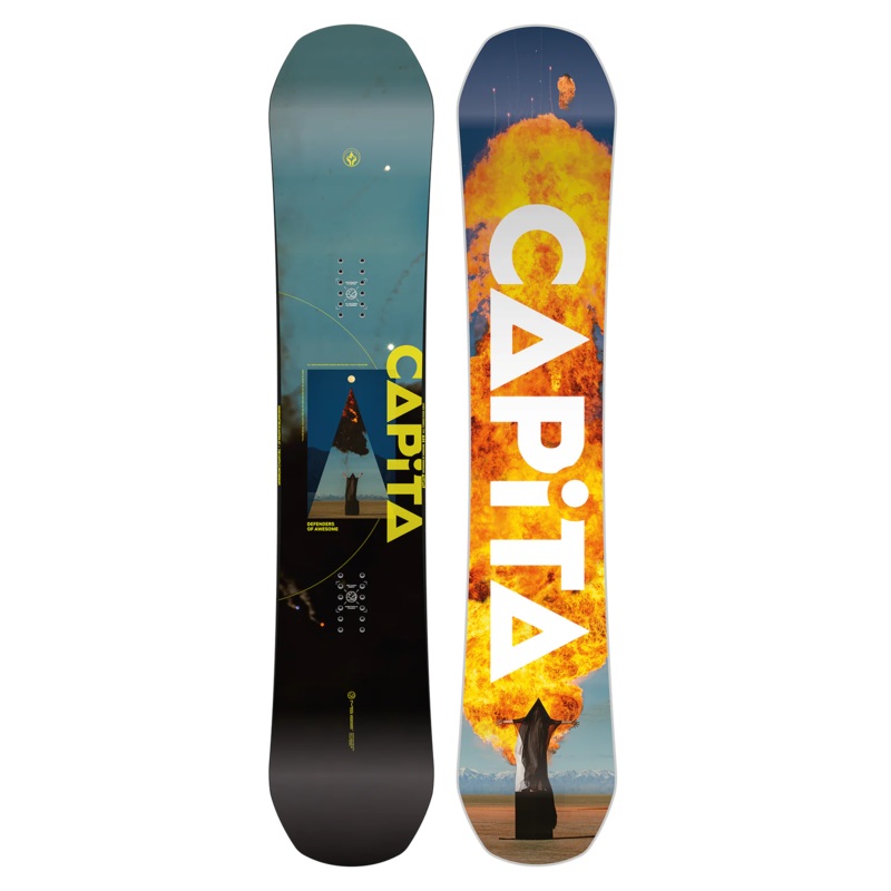 Capita Defenders Of Awesome (Wide) Snowboard 155cm (Wide)