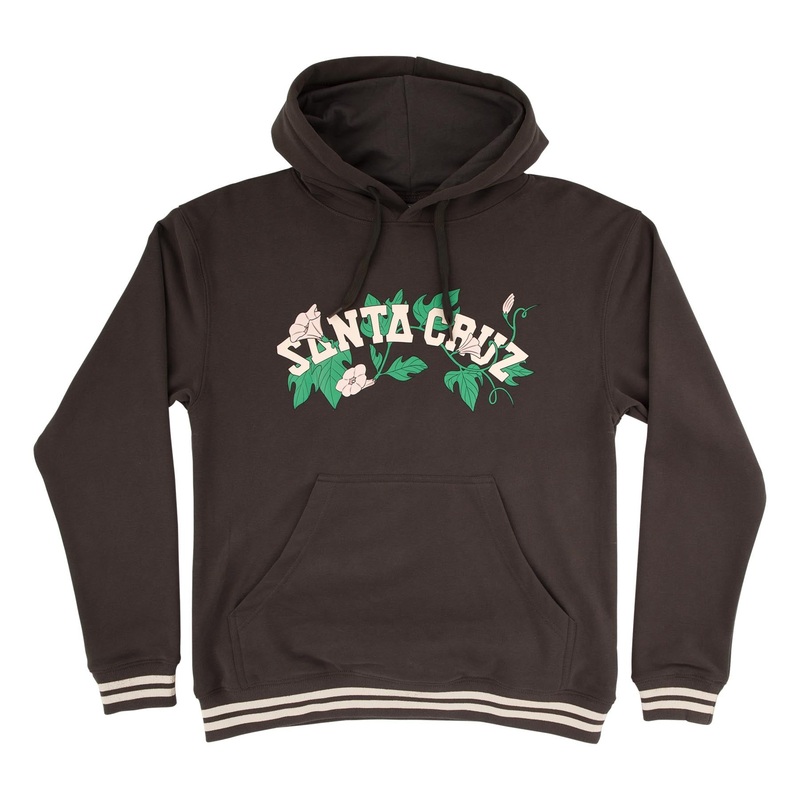 Cluster Strip Womens Santa Cruz Hoodie Black XS