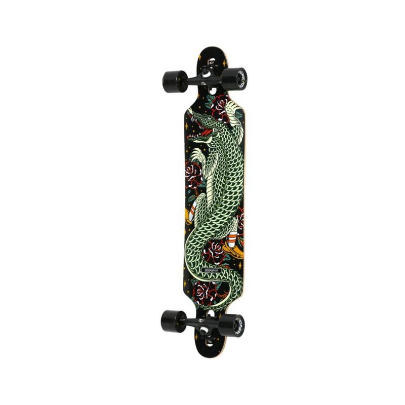 DB Longboards Croc ‘n Socs 38″ Drop Through Longboard Complete