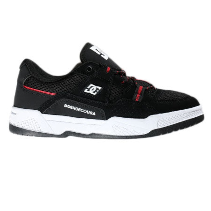 DC Shoe Co. Construct Shoes Black/ Hot Coral 4