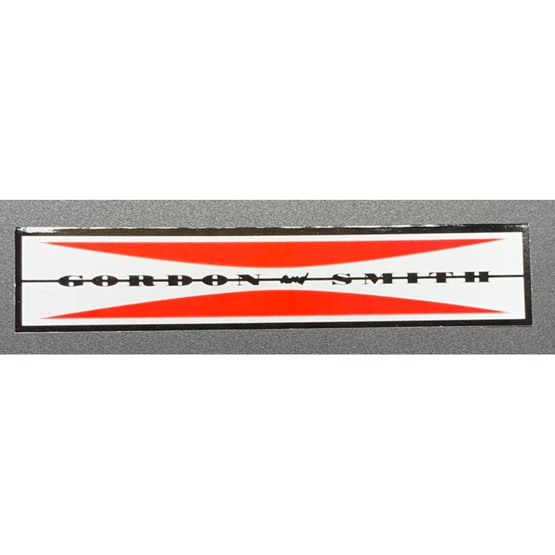 G&S Gordon and Smith Classic Bar Logo Sticker – 6 INCH