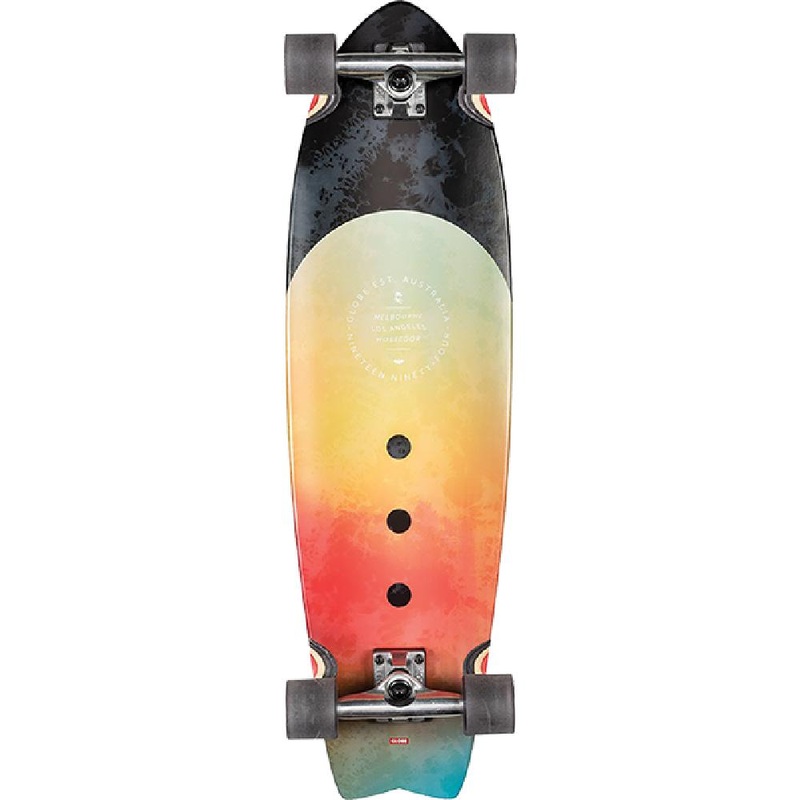 Globe Chromantic Uluwatu 33″ Cruiser Longboard with Kicktail Complete