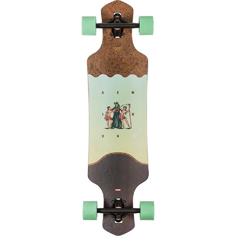 Globe Geminon 35″ Coconut Reaper Drop Through Longboard Complete