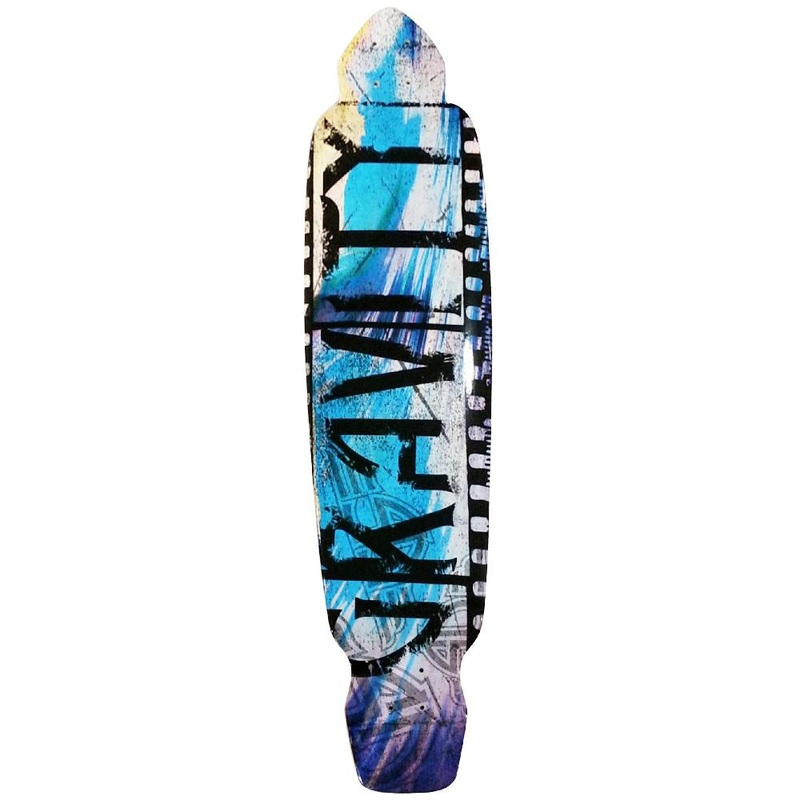 Gravity Film Strip 43″ Kicktail Longboard Deck Deck