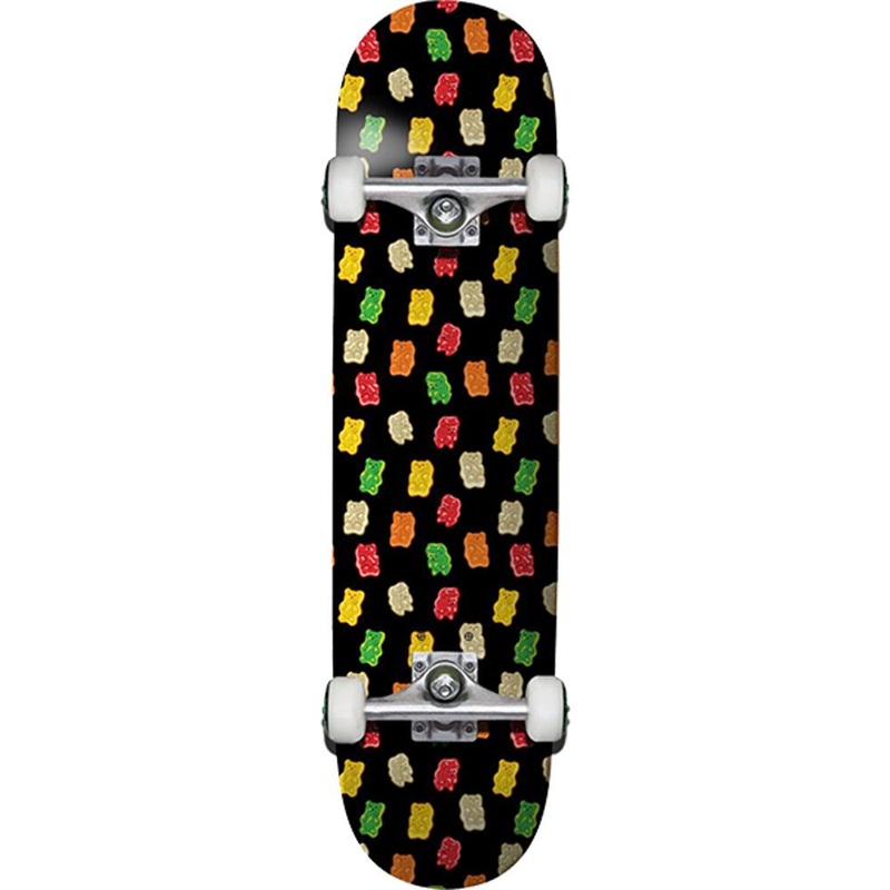 Grizzly Gummy Bears 7.75″ Complete Skateboard Complete