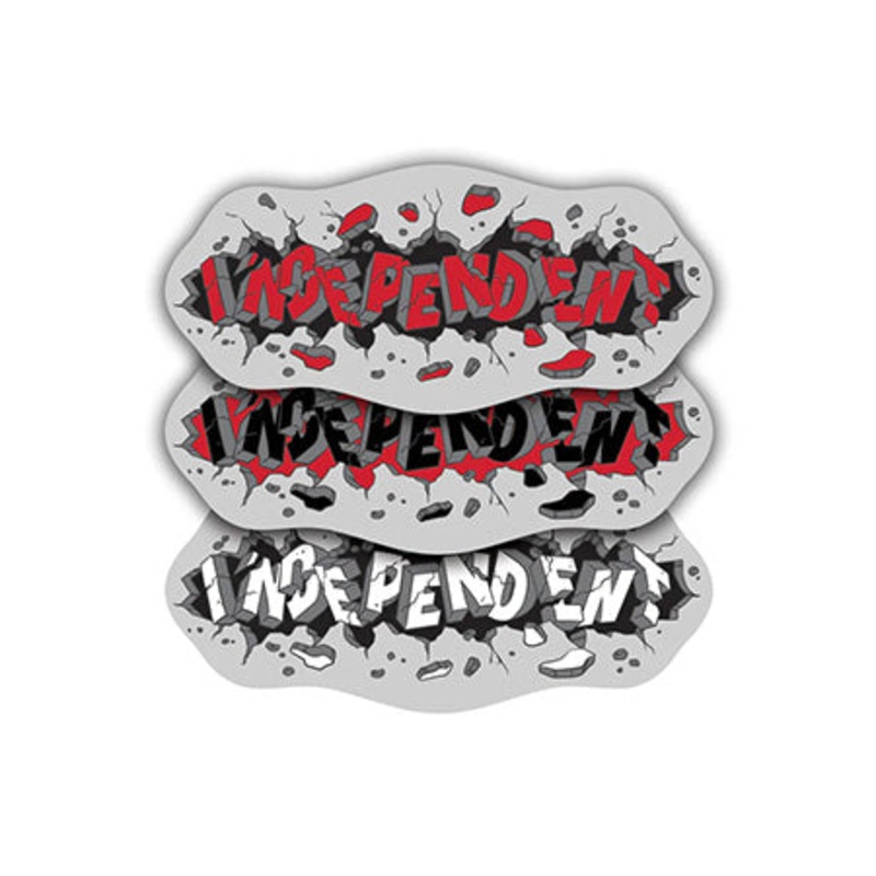 Independent Outbreak Sticker Assorted 6″