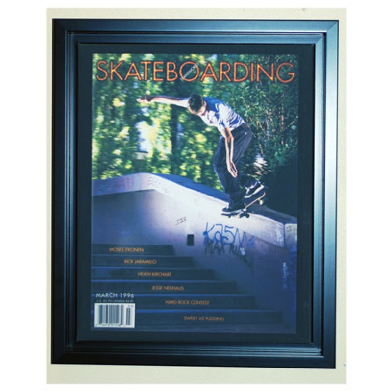 Justin Bokma Framed Transworld Cover N/A Framed