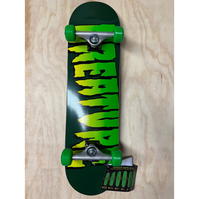 Logo Full 8.00in x 31.25in Creature Skateboard Complete