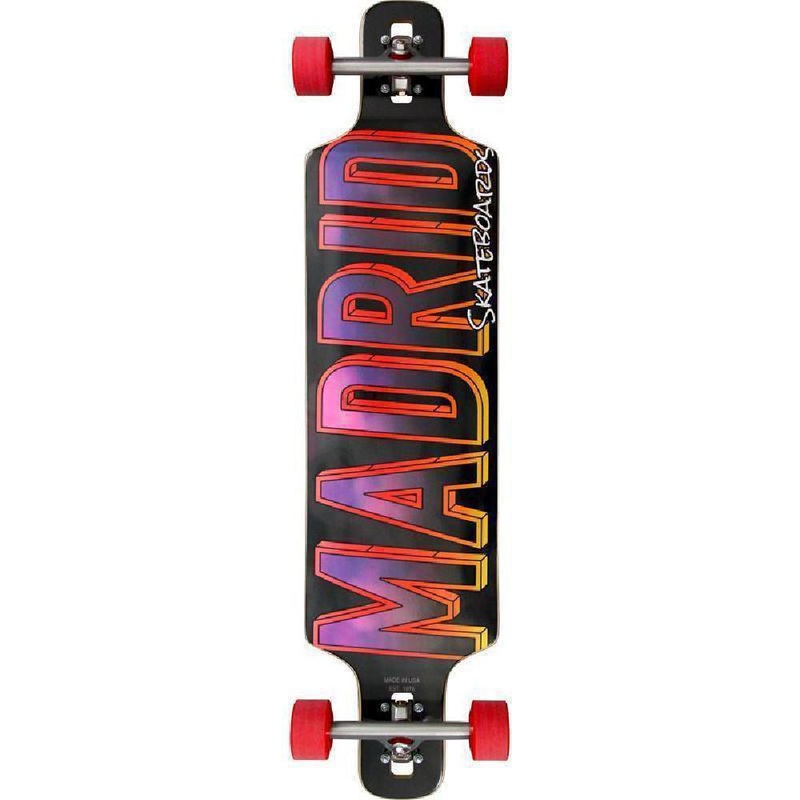 Madrid DTF 41″ Skyfighter Longboard Drop Through Complete