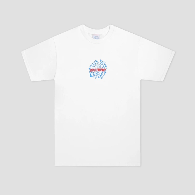 Sci-Fi Fantasy Rose T-Shirt White Small