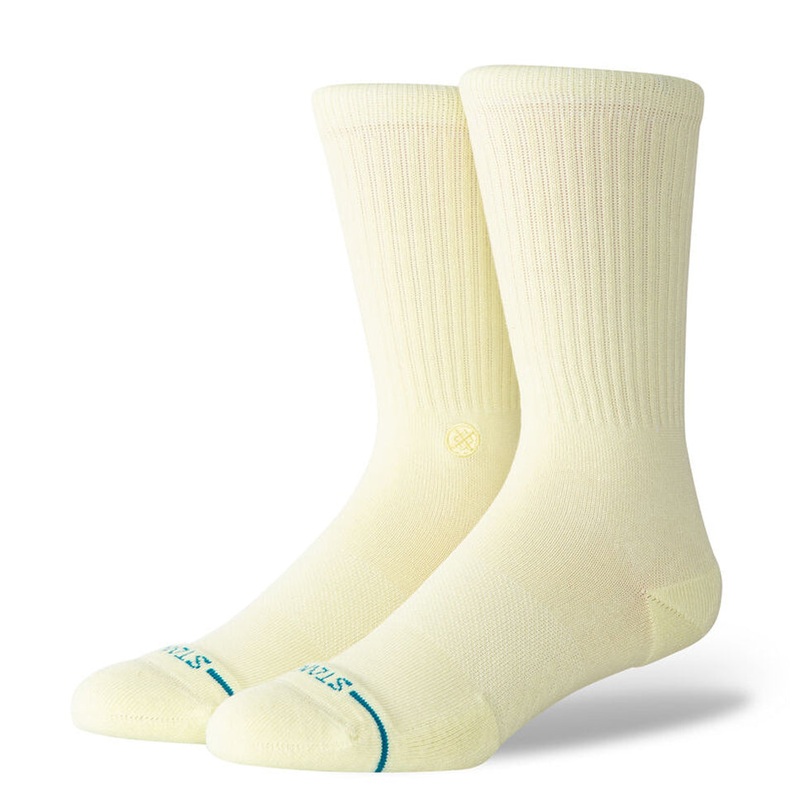 Stance Icon Butter Crew Socks Butter Large