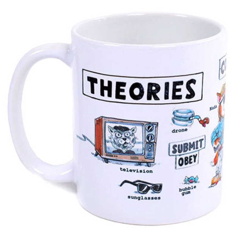 Theories Nada Mug White One size fits all