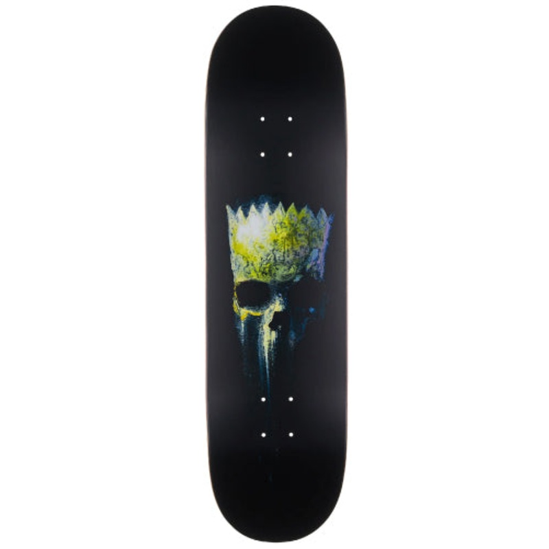 Zero Burman Springfield Horror Bart Skateboard Deck 8.5″ 8.5″