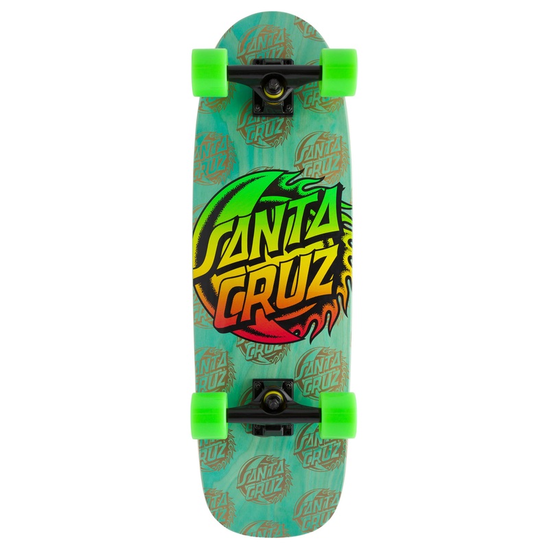 8.79in Eclipse Dot Santa Cruz Street Cruiser No Color 8.79in x 29.05in