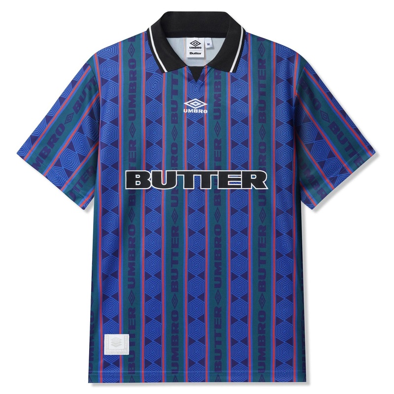 Butter Goods x Umbro Vert Jersey Forest/Cobalt S