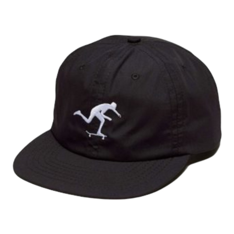 Foundation Push Unstructured Snapback Hat Black OS
