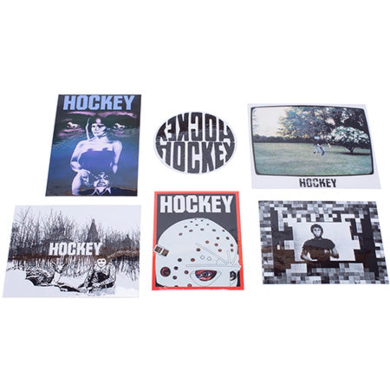 Hockey Spring Sticker Pack Assorted One size fits all