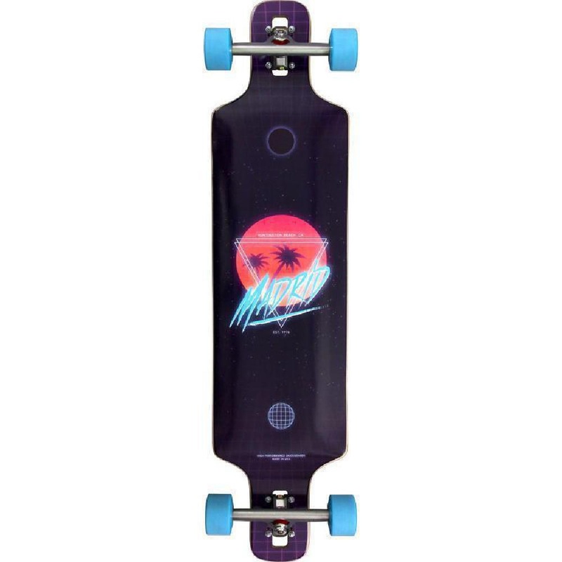 Madrid DTF 39″ Future Paradise Drop Through Longboard Complete