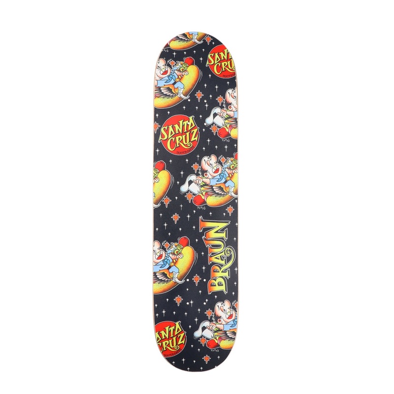 Santa Cruz Everslick Deck Braun Hotdog 8.25″ – Multi