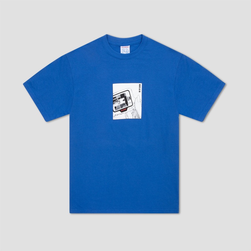 Sci-Fi Fantasy Device T-Shirt Royal Medium