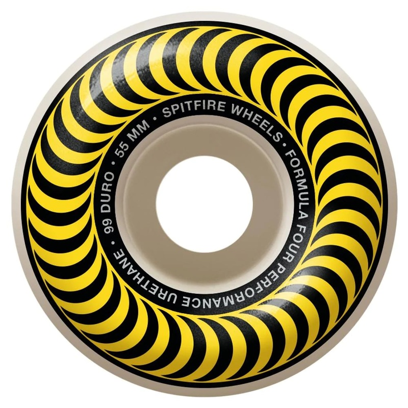 Spitfire F4 Classic Wheels Yellow 99a 55mm 55mm