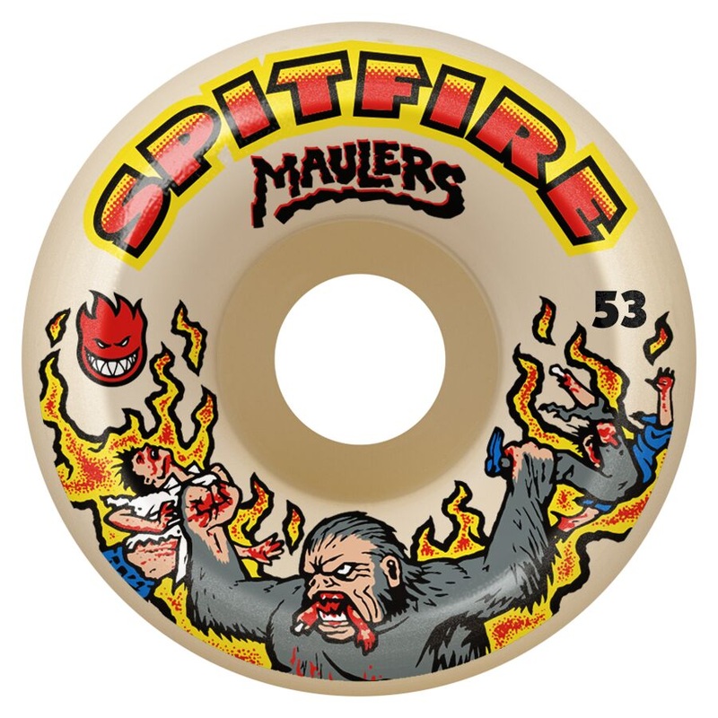 SPITFIRE FORMULA FOUR MAULERS CONICAL FULL 58MM 99A SKATEBOARD WHEELS