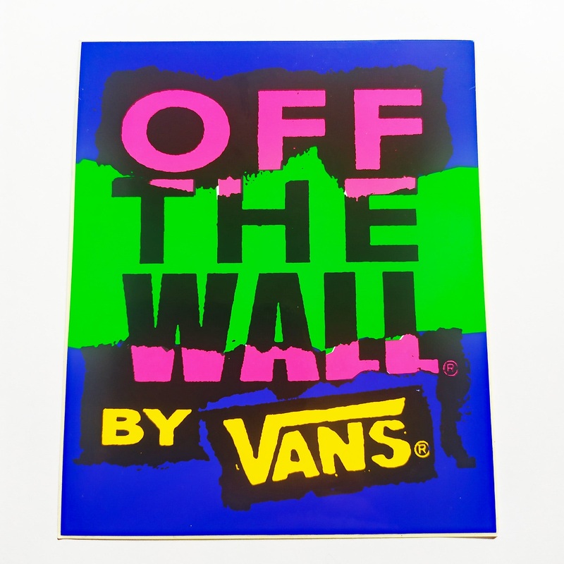 Vans “Off The Wall” Skateboard Sticker