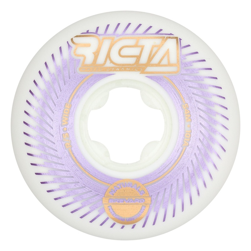54mm Brevard Impeller Naturals Wide 101a Ricta Skateboard Wheels No Color 54mm