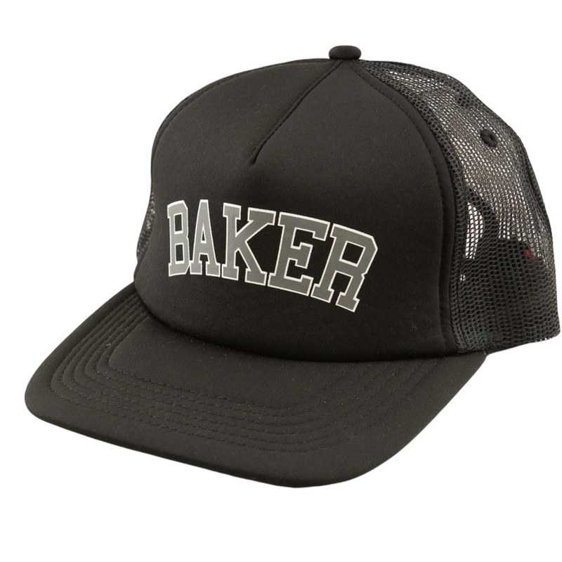 Baker Winston Trucker Hat Black One Size Fits All