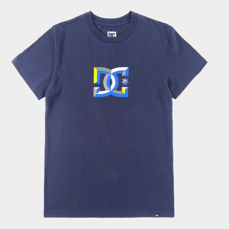 DC Shoes Star Dimensional T-shirt – Navy Blazer S