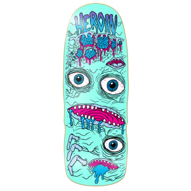 Heroin Mutator Mini Skateboard Deck 10.5″ 10.5″