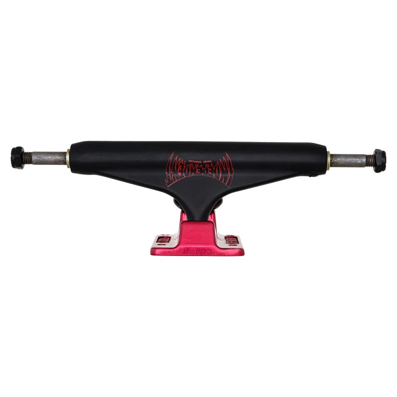 Independent Stage 11 Forged Hollow Voltage Span Trucks Black Ano Red 139