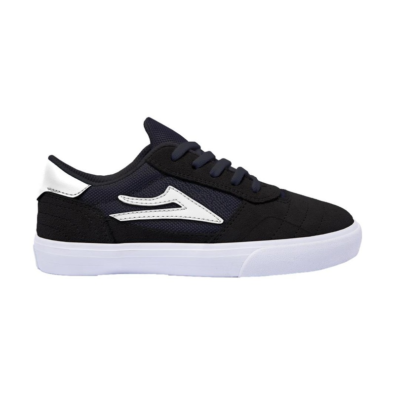 Lakai Kids Cambridge Black/White Suede 12C