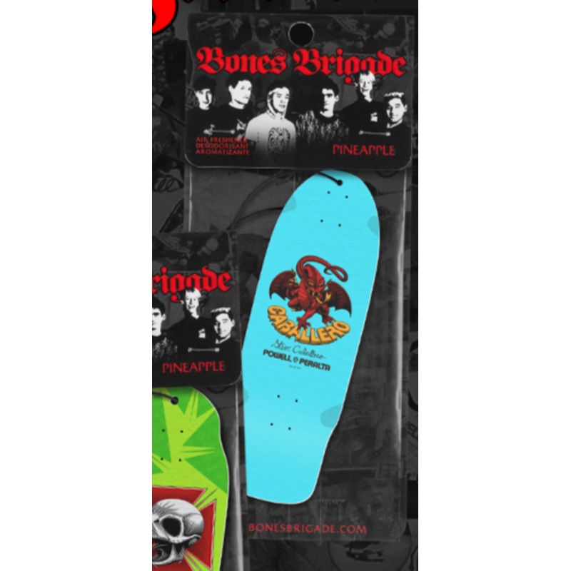 Powell Peralta Bones Brigade Series 15 Caballero Air Freshener – Pineapple Scented