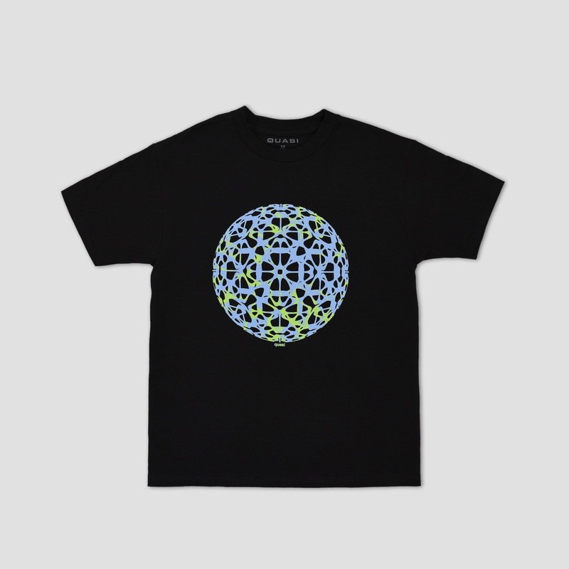 Quasi Globe T-Shirt Black Small