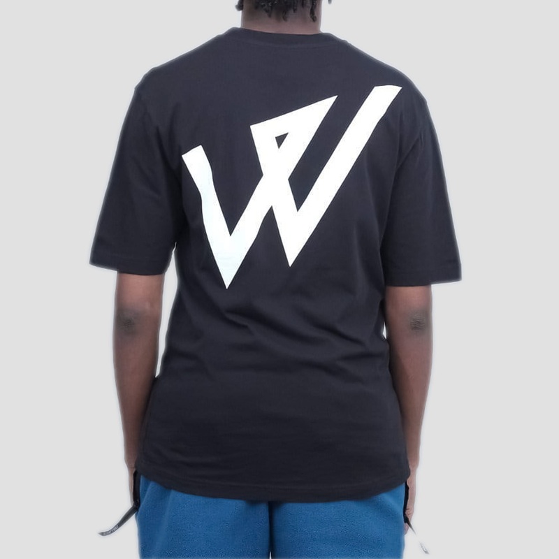 Wayward Lowgo T-Shirt Black Small