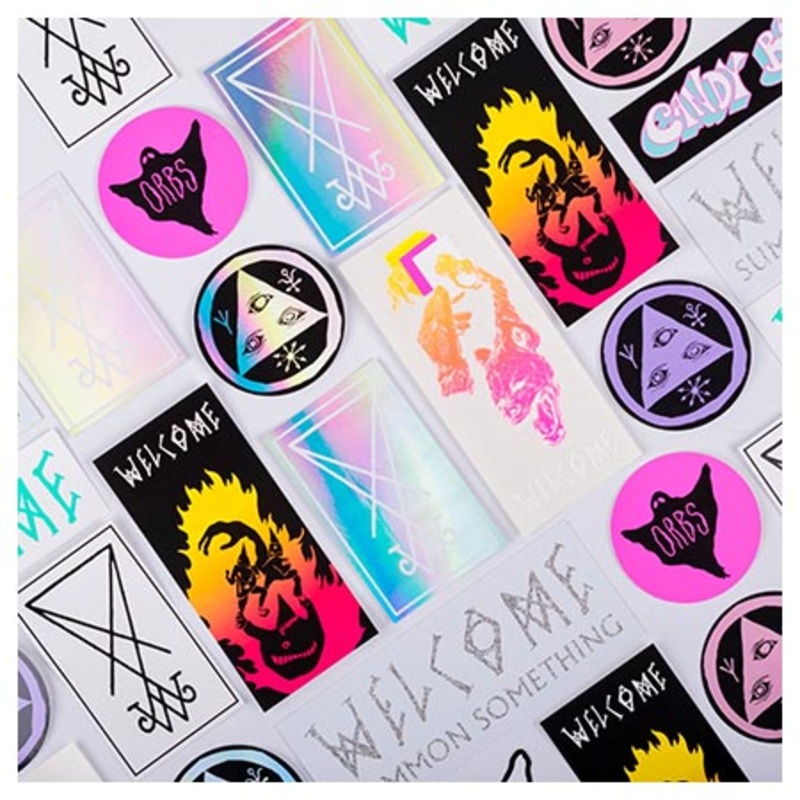 Welcome Skateboards 10-Pack of Stickers Assorted Assorted
