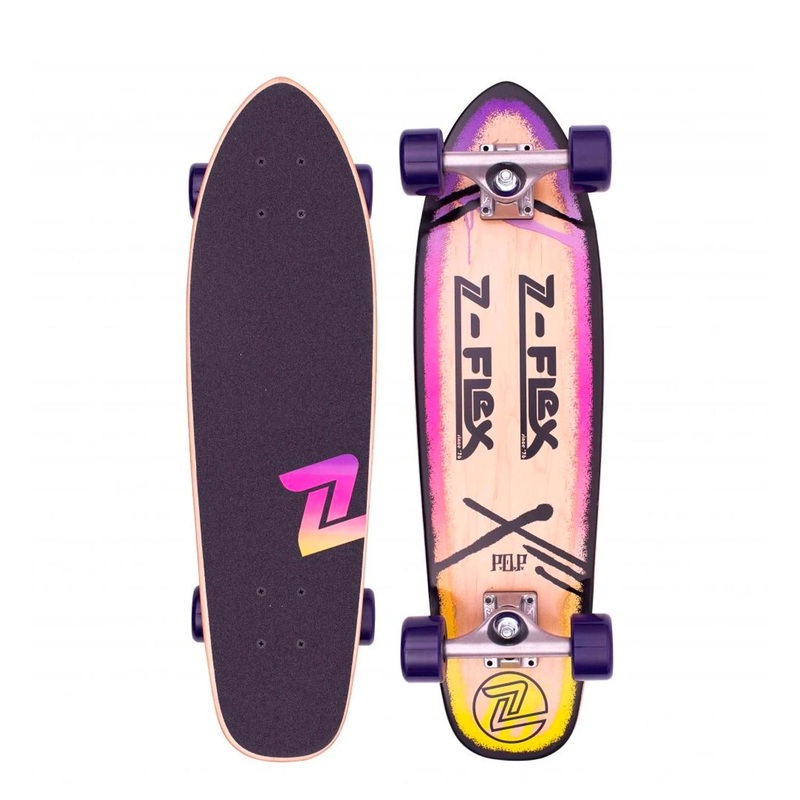 Z-Flex Cruiser P.O.P Longboard 27″ – Purple Fade