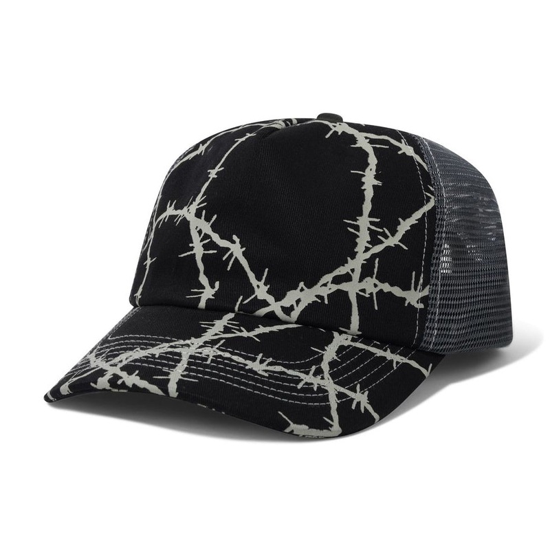 Butter Goods Wired Trucker Hat Black One Size Fits All