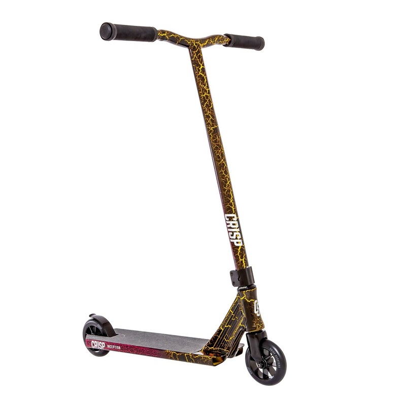 Crisp Inception Complete Scooter – Gold / Pink Lava