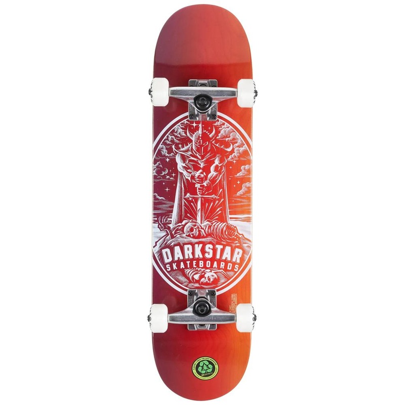 Darkstar Warrior Youth First Push Premium 7.37″ Skateboard Complete