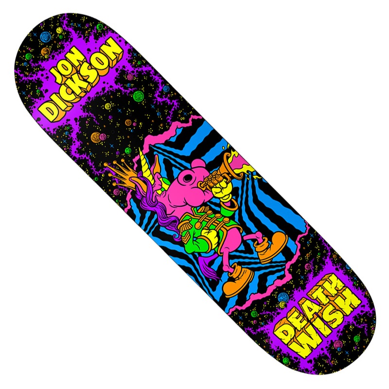 Deathwish Jon Dickson Lords of The Underworld Deck Multicolor 8.38 x 32 WB:14.5
