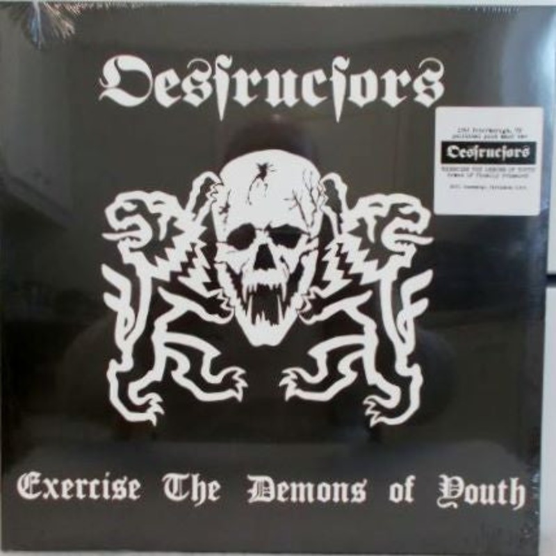 Destructors  Exercise The Demons Of Youth Vinyl LP Record *Corner Bend*