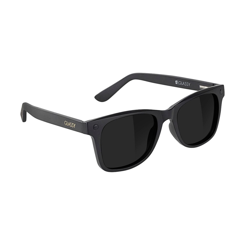 Glassy Harper Plus Polarized Matte Blackout