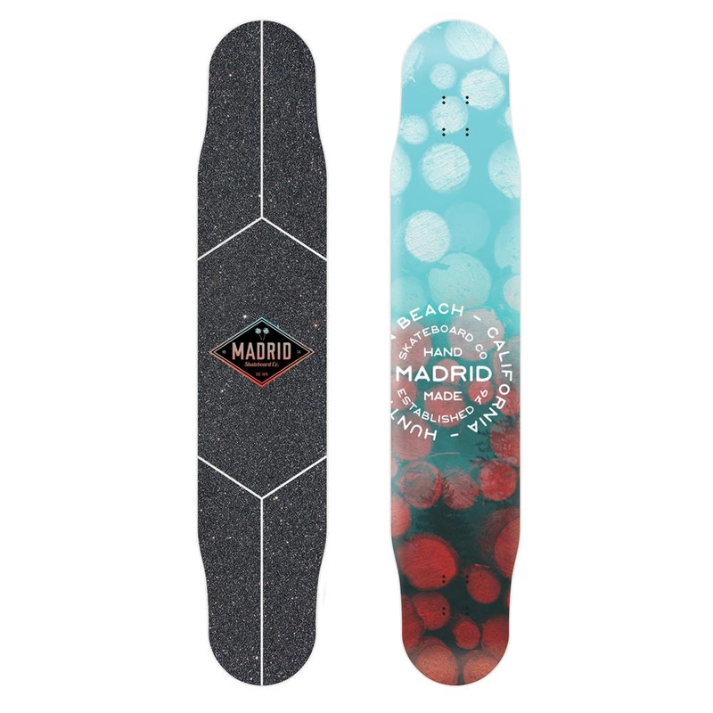 Madrid Logs Fiberglass Pole 46″ Dancing Longboard Deck Deck Only