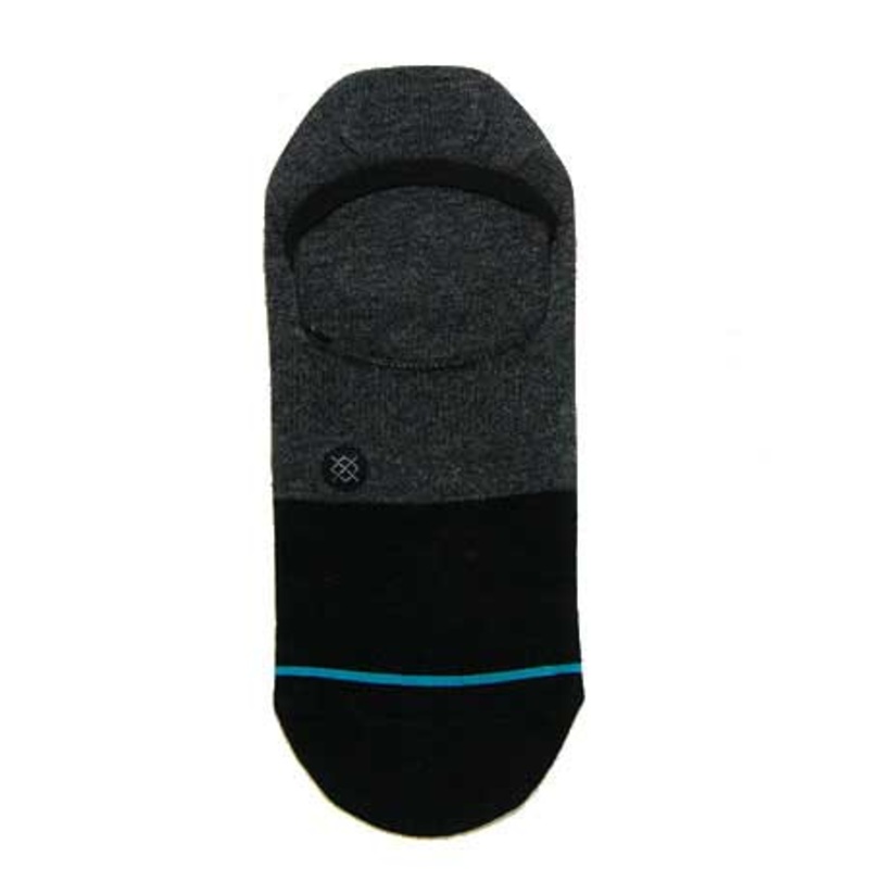 Stance Spectrum Super No-Show Socks Black Large