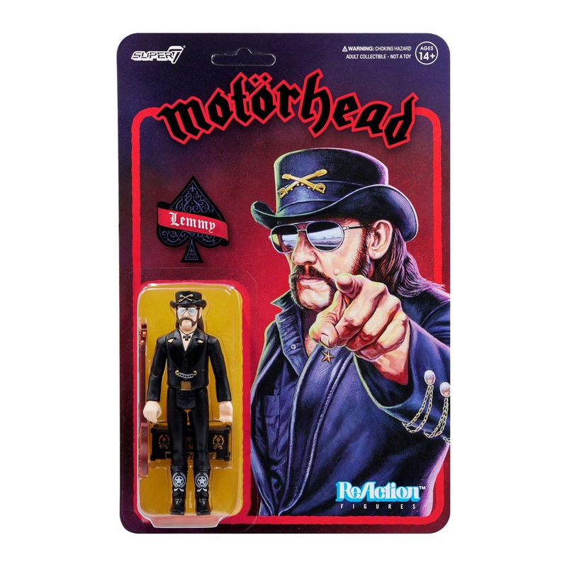 Super7 x Motrhead – Lemmy (Modern Cowboy) ReAction Figure
