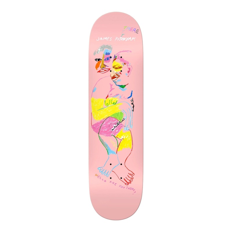 There Skateboards  “Hi James” Deck 8.25 8.25