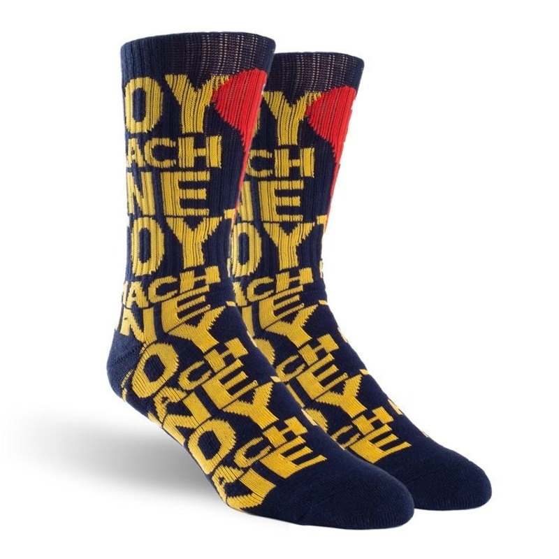 Toy Machine Blood Spot Socks Navy OS
