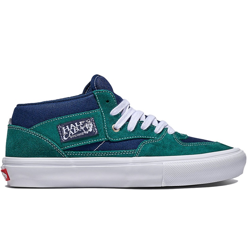Vans Skate Half Cab Tartan Blue Shoes Tartan Blue/ Green 8